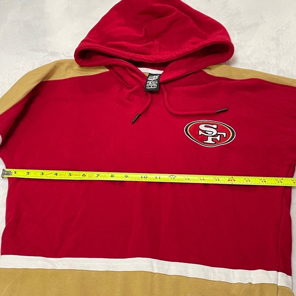 San Francisco 49er's Team Apparel Hoodie Pullover Licensed Size Small - Picture 10 of 14